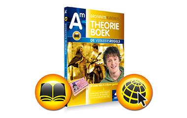 Bromfiets theorieboek + 10 oefenexamens