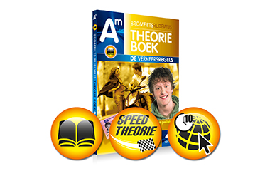 High-speed CBR theorie Bromfiets en theorieboek XL