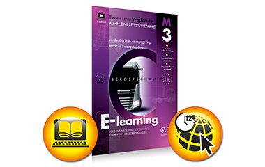 12,5 uur online ex tr M3C  + 6 mnd multimedia e-book